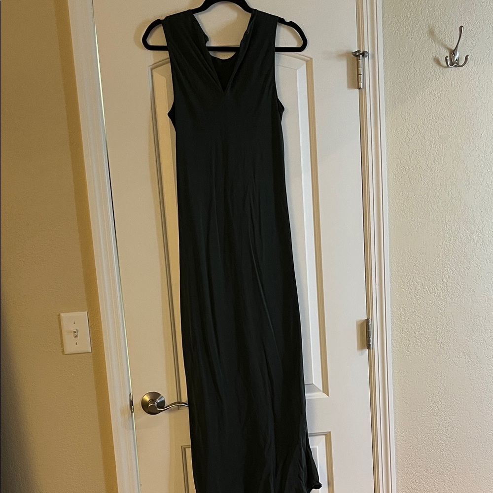 Quince Green Midi Dress - Picture 4 of 5